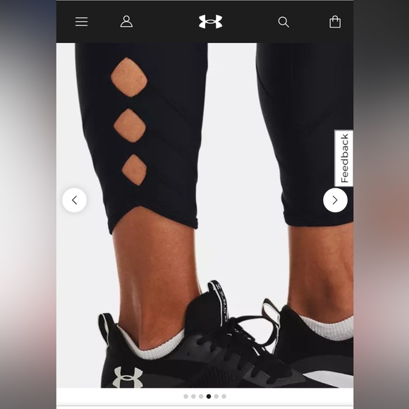 Under armour high rise ankle legging size small NWT - Picture 4 of 4